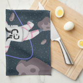 Linge De Cuisine Fille Astéroïde (Quart Plié)
