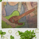 Linge De Cuisine Fille de roche (Plié)