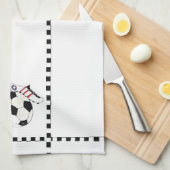 Linge De Cuisine Fille du football (Quart Plié)