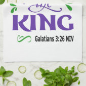 Linge De Cuisine Fille Du Roi (Plié)