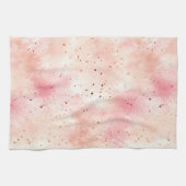 Linge De Cuisine Fille Peach rose Abstrait (Horizontal)