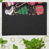 Linge De Cuisine Filles de vacances Costume mignon Drôle Noël (Plié)