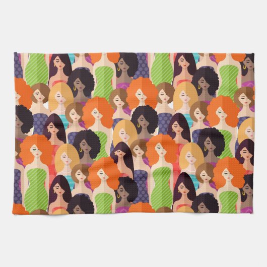 Linge De Cuisine Filles Spring (Horizontal)