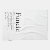 Linge De Cuisine Fils, Définition d'oncle Noir et Blanc (Horizontal)