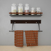 Linge De Cuisine Filtre Floral Rouge de Squire Manipur Mandala