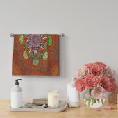 Linge De Cuisine Filtre Floral Rouge de Squire Manipur Mandala