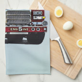 Linge De Cuisine Fire Engine (Quart Plié)