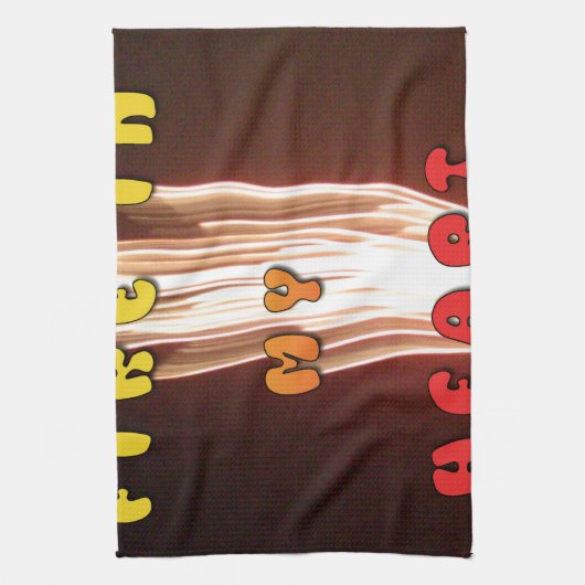 Linge De Cuisine Fire in My Heart Art Print (Vertical)