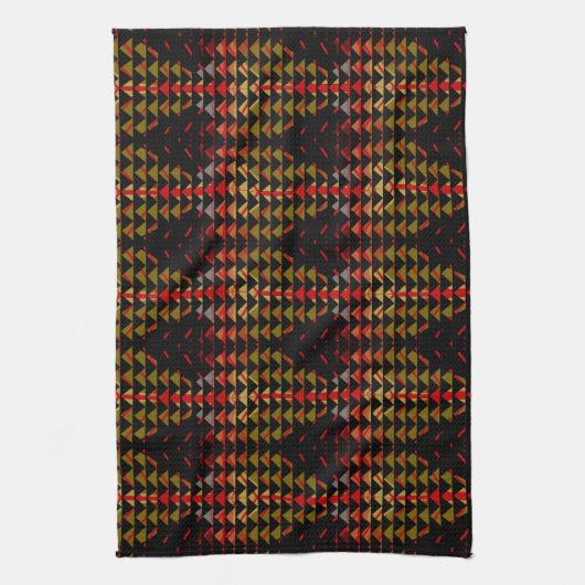 Linge De Cuisine Fire Leaf (Vertical)