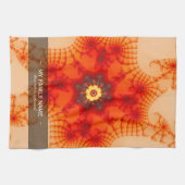 Linge De Cuisine Fire Web - Art fractal (Horizontal)