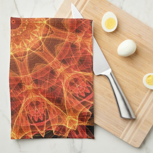 Linge De Cuisine fireflower (Quart Plié)