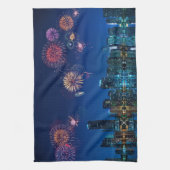 Linge De Cuisine Fireworks de Miami (Vertical)