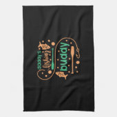 Linge De Cuisine Fishing Art Daddy Fisher Friends (Vertical)