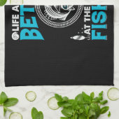 Linge De Cuisine Fishing Theme (Plié)