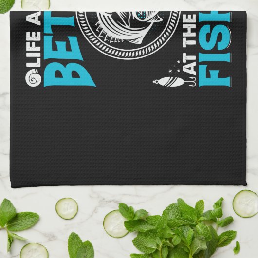 Linge De Cuisine Fishing Theme (Plié)