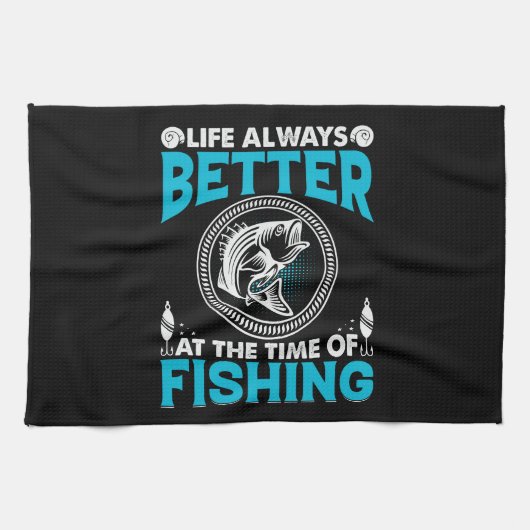 Linge De Cuisine Fishing Theme (Horizontal)