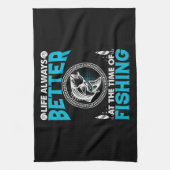 Linge De Cuisine Fishing Theme (Vertical)