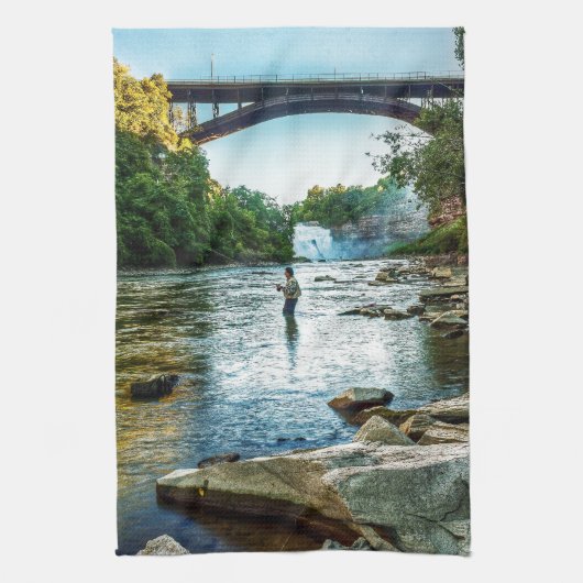 Linge De Cuisine Fishman du Genesee (Vertical)