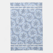 Linge De Cuisine Flacon de neige bleu glace (Vertical)