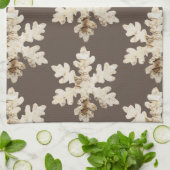 Linge De Cuisine Flacon de neige de Birchwood d'hiver rustique brun (Plié)