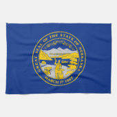 Linge De Cuisine Flag du Nebraska (Horizontal)
