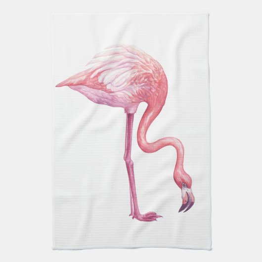 Linge De Cuisine Flamant rose (Vertical)