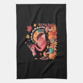 Linge De Cuisine Flamant rose Turquie mignonne Flamant rose Turquie (Vertical)