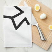 Linge De Cuisine Flaming head (Quart Plié)