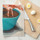 Linge De Cuisine Flamingo Absurdi-tea towel  (Quart Plié)