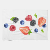 Linge De Cuisine Flammes (Horizontal)