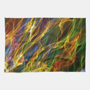 Linge De Cuisine Flammes colorées