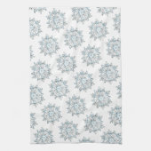 Linge De Cuisine Flammes de neige de Noël mignonnes, Blizzard de ne (Vertical)