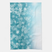 Linge De Cuisine Flammes de neige en chute ❄️ ❄️ (Vertical)