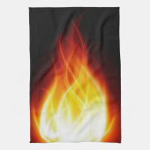 Linge De Cuisine Flammes éclatantes Tout-En-Plan (Vertical)