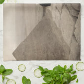 Linge De Cuisine Flapper Girls Sunrise Khufu Pyramid, Égypte 1920 (Plié)