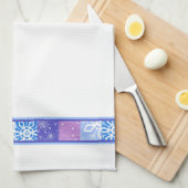 Linge De Cuisine Flèche de neige (Quart Plié)