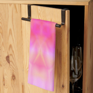 Linge De Cuisine Flèche rose