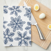 Linge De Cuisine Flèches bleues (Quart Plié)