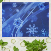 Linge De Cuisine Flèches bleues (Plié)