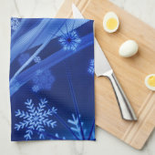 Linge De Cuisine Flèches bleues (Quart Plié)