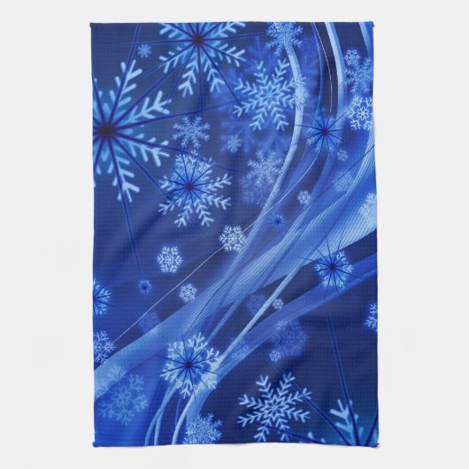 Linge De Cuisine Flèches bleues (Vertical)