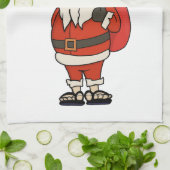 Linge De Cuisine Flèches de Noël du Père Noël sur mesure (Plié)