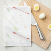 Linge De Cuisine Flèches éparses (Quart Plié)