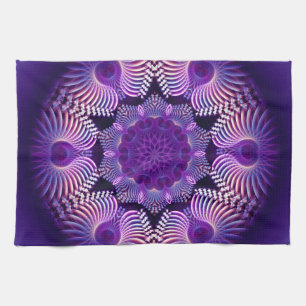 Linge De Cuisine Fleur Apophyse Kaleidoscope I