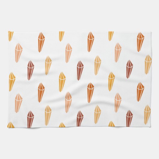 Linge De Cuisine Fleur blanche (Horizontal)