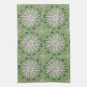 Linge De Cuisine Fleur blanche simple (Vertical)