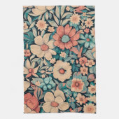 Linge De Cuisine Fleur bohème (Vertical)