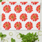 Linge De Cuisine Fleur botanique Coreoposis (Plié)