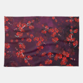 Linge De Cuisine Fleur cerise 3 (Horizontal)