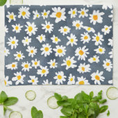 Linge De Cuisine Fleur Cute Daisy Botanique Enfants motif dégradé (Plié)